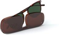 nooz reading sunglasses tortoise correction logo