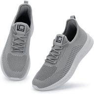 lcgjr lightweight breathable comfortable sneakers men's shoes for athletic logo