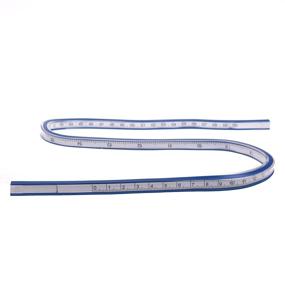 img 3 attached to 📏 Flexible Curve Ruler Tape Measure - Cosmos 24-Inch Soft Plastic