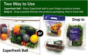 img 2 attached to 🥕 16 Packets of Zuperfresh Produce Saver: Prolong Fruit & Vegetable Lifespan, Eliminates Ethylene Gas to Prevent Over-Ripening & Spoilage