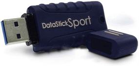 img 4 attached to Centon Electronics MP Essential 64GB USB 3.0 Datastick Sport (синий) – Высокоскоростной перенос данных, прочный дизайн