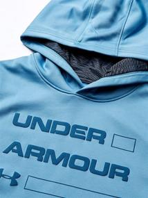 img 2 attached to 🔥 Stay cozy with the Under Armour Boys Armour Fleece Wordmark Hoodie