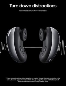 img 1 attached to Renewed Samsung Galaxy Buds Live True Wireless Earbuds in Mystic Black