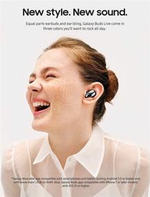 img 2 attached to Renewed Samsung Galaxy Buds Live True Wireless Earbuds in Mystic Black