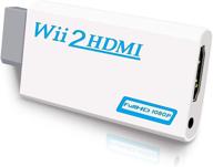 converter adapter compatible nintendo monitor supports wii logo