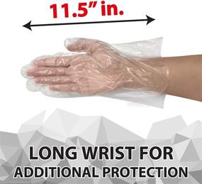 img 3 attached to 🧤 Ensure Hygiene with HANDLER Disposable Handling Gloves 0 65G