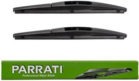 img 3 attached to PARRATI OEM Quality 10 Inch Premium All-Season Rear Windshield 👍 Wiper Blades - Pack of 2: Original Equipment Replacement for Optimal Performance