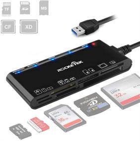 img 4 attached to USB3.0 Card Reader: 7 in 1 SD/TF/CF/MS/XD/Micro SD Memory Card Reader