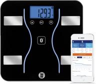 📊 conair bluetooth body analysis bathroom scale: ww scales for body fat, water, bone mass, muscle mass & bmi, 9 user memory, 400 lbs. capacity logo