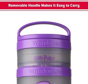 img 1 attached to 🍱 Whiskware Stackable Snack Pack - Dobby Edition, 2 1/3 cups, Harry Potter-inspired