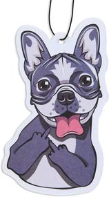 img 3 attached to Cute Dog Design Car Air Fresheners - Pack of 3 with Essential Oils, fun scents (Mixed Scents)
