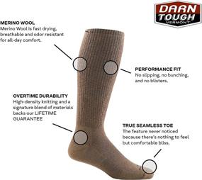 img 2 attached to Ultimate Comfort: Darn Tough Tactical Over The Calf Extra Cushion Sock