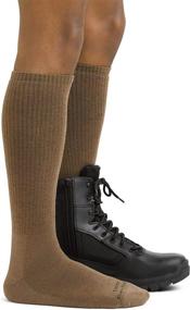 img 1 attached to Ultimate Comfort: Darn Tough Tactical Over The Calf Extra Cushion Sock