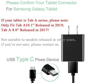 img 3 attached to 🔌 High-Speed USB Type C Cable for Samsung Galaxy Tab A7, A 10.5/10.1, Tab S3, S4, S5e, S6, S7 & Tab Pro 12.2 Tablet – Efficient Charger Cord