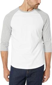 img 3 attached to Men's Clothing: Amazon Essentials Slim Fit Baseball T-Shirt for T-Shirts & Tanks