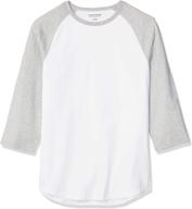 men's clothing: amazon essentials slim fit baseball t-shirt for t-shirts & tanks logo