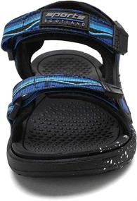 img 1 attached to Stylish and Practical Shadowfax Sandals: Outdoor Hiking Adjustable Boys' Shoes
