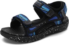 img 4 attached to Stylish and Practical Shadowfax Sandals: Outdoor Hiking Adjustable Boys' Shoes