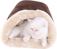 mocha cat bed by armarkat, 22x14 inches logo