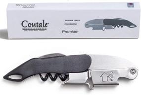 img 4 attached to 🍷 Coutale Sommelier Premium Waiters Corkscrew: French Patented Double Lever Wine Bottle Opener - Ideal Gift for Bartenders