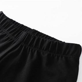 img 1 attached to Леггинсы Missrabby Cotton Capri для девочек