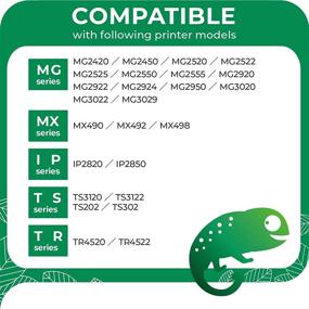 img 3 attached to COLORETTO Remanufactured Printer Ink Cartridge Replacement For Canon Pg-245Xl Cl-246Xl PG-243 CL-244 To Use With Canon PIXMA MX492 MX490 IP2820 MG2420 Mg2522 TS3122 (2 Black+1 Color) Combo Pack
