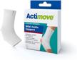 actimove ankle support medium white logo