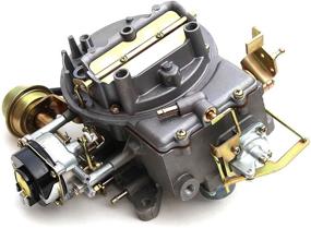 img 4 attached to 🚗 Optimized Carburetor: Dual 2 Barrel Carburetor 2100 2150 for Ford 289 302 351 Cu Jeep Engine, Equipped with Electric Choke