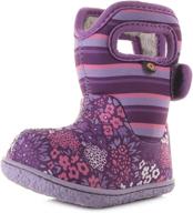 👶 waterproof insulated toddler boys' boots - bogs baby shoes логотип