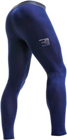 img 3 attached to Ouruikia Thermal Underwear Lightweight Separate Sports & Fitness in Cycling