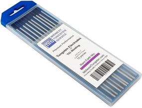 img 2 attached to 🔧 Efficient Welding with TIG Welding Tungsten Electrodes Rare Earth Blend (Purple, EWG) 10-Pack (3/32&quot;)