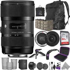 img 4 attached to 📸 Sigma 18-35mm F1.8 Art DC HSM Lens for Canon DSLR Cameras + Sigma USB Dock: Altura Photo Advanced Accessory and Travel Bundle