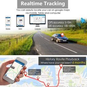 img 3 attached to Waterproof TKSTAR GPS Tracker TK905: Real Time Vehicle Tracker with Strong Magnet for Motorcycles, Trucks - Anti-Theft Alarm and Tracking Device