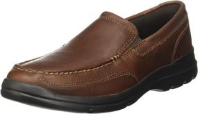 img 4 attached to Rockport Junction Point Slip Chocolate Men's Shoes: Comfort, Style, and Durability Combined