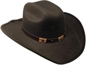 img 2 attached to CHAPEAU TRIBE Unisex Child Cowboy Hat