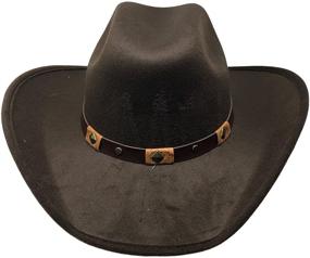 img 4 attached to CHAPEAU TRIBE Unisex Child Cowboy Hat