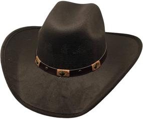 img 3 attached to CHAPEAU TRIBE Unisex Child Cowboy Hat