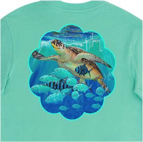 img 1 attached to 👕 X Large Girls' Guy Harvey Sleeve T Shirt: Tops, Tees & Blouses for Enhanced SEO