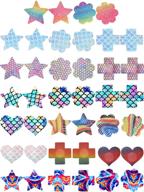 🍒 disposable adhesive nipple covers – 20 pairs of nippleless breast stickers for women and girls logo