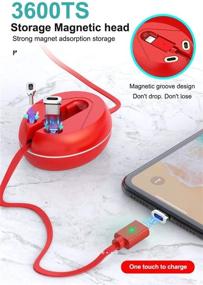 img 2 attached to 🔌 CinchForce: The Ultimate Retractable Magnetic Micro USB - A Multi-functional Marvel