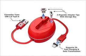 img 3 attached to 🔌 CinchForce: The Ultimate Retractable Magnetic Micro USB - A Multi-functional Marvel