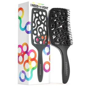 img 4 attached to Framar Professional Vented Hair Brush