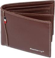 👛 imeetu leather wallet: uniquely stylish men's bifold accessory logo