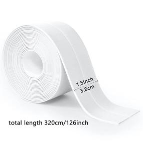 img 3 attached to Waterproof Kitchen and Bathroom Adhesive Sealant Tapes: Enhancing Tapes, Adhesives, and Sealants for Optimal Performance