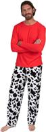 🐧 leveret pajamas: cotton fleece penguin men's clothing - cozy and comfortable sleepwear logo