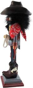 img 1 attached to Kurt Adler Hollywood Cowboy Nutcracker