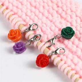 img 1 attached to Knitting Crochet Flower Removable Accessories Quilting