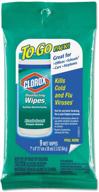 🧼 convenient clorox disinfecting wipes to go pack, fresh scent - case pack of 24 logo