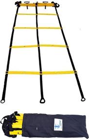 img 1 attached to 🏋️ Enhance Agility Training with the Cintz Speed Ladder: Heavy Duty Dual Rungs for Improved Performance