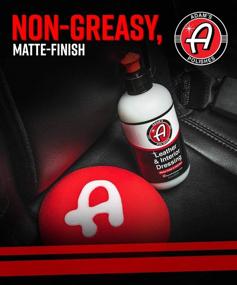 img 1 attached to 🌞 Adam's Leather & Interior Matte Finish Dressing: Ultimate Conditioning & Restoration for Interior Surfaces - UV Protection, Odorless Formula, Long Lasting - Enhance Your Interior's Look and Feel (16 oz)